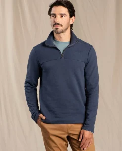 Men Toad&Co New Arrivals*Moonwake 1/4 Zip Pullover