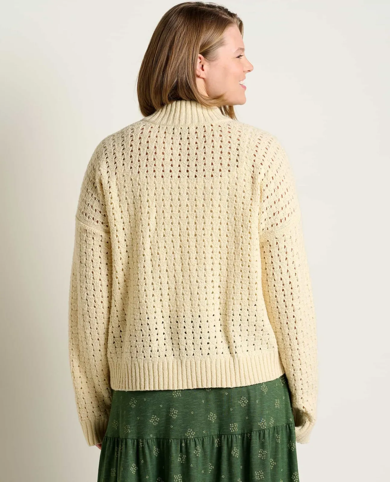 Women Toad&Co Sweaters*Moss Point Henley Sweater