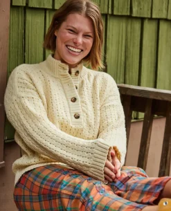 Women Toad&Co Sweaters*Moss Point Henley Sweater
