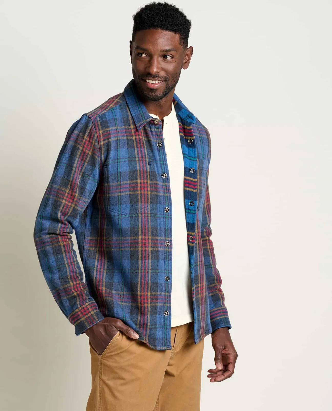 Men Toad&Co Flannels*Over And Out Reversible Long Sleeve Shirt