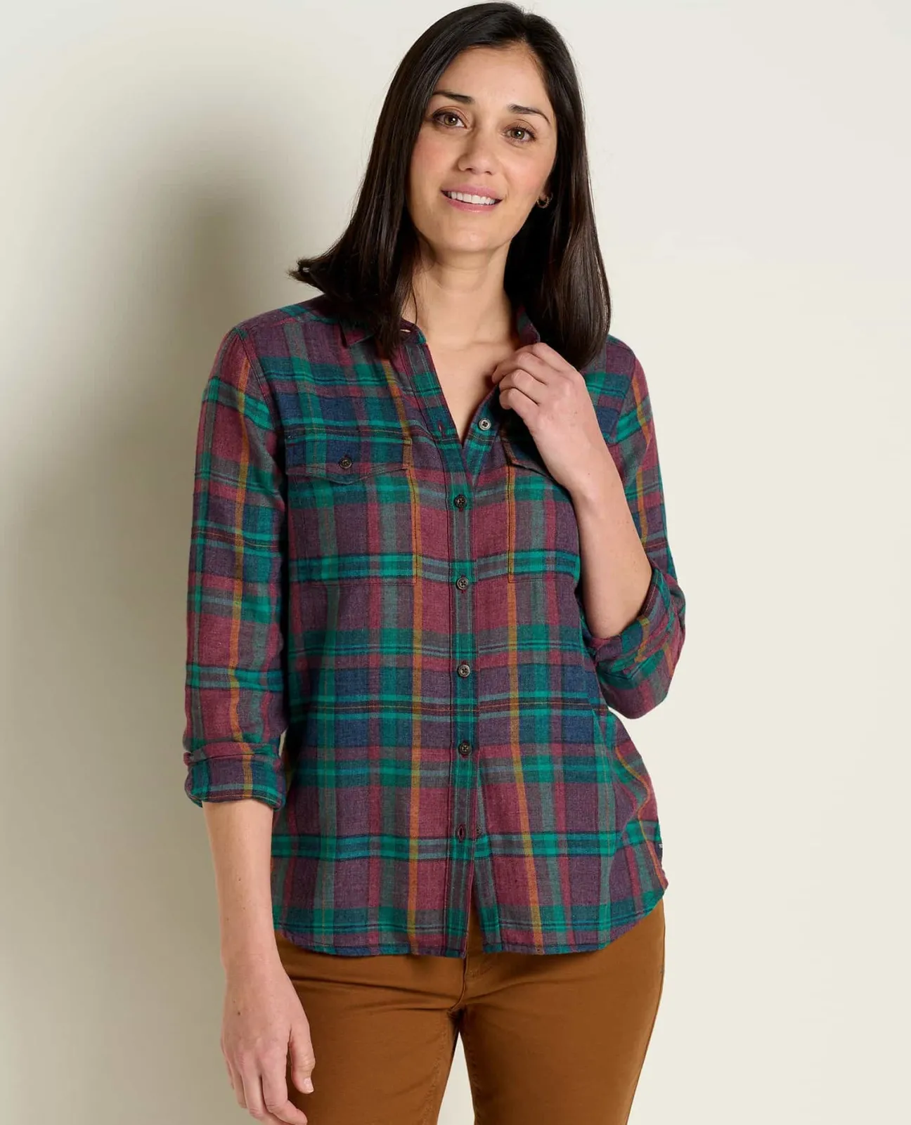 Women Toad&Co Flannels*Re-Form Flannel Shirt