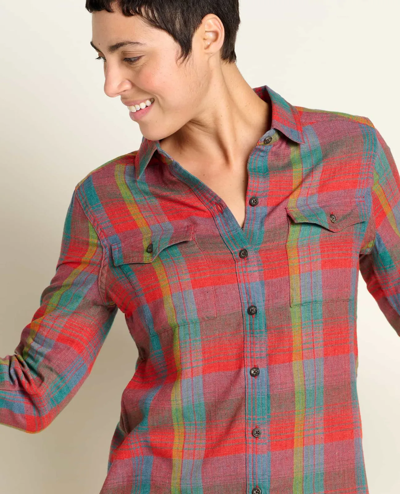 Women Toad&Co Flannels*Re-Form Flannel Shirt