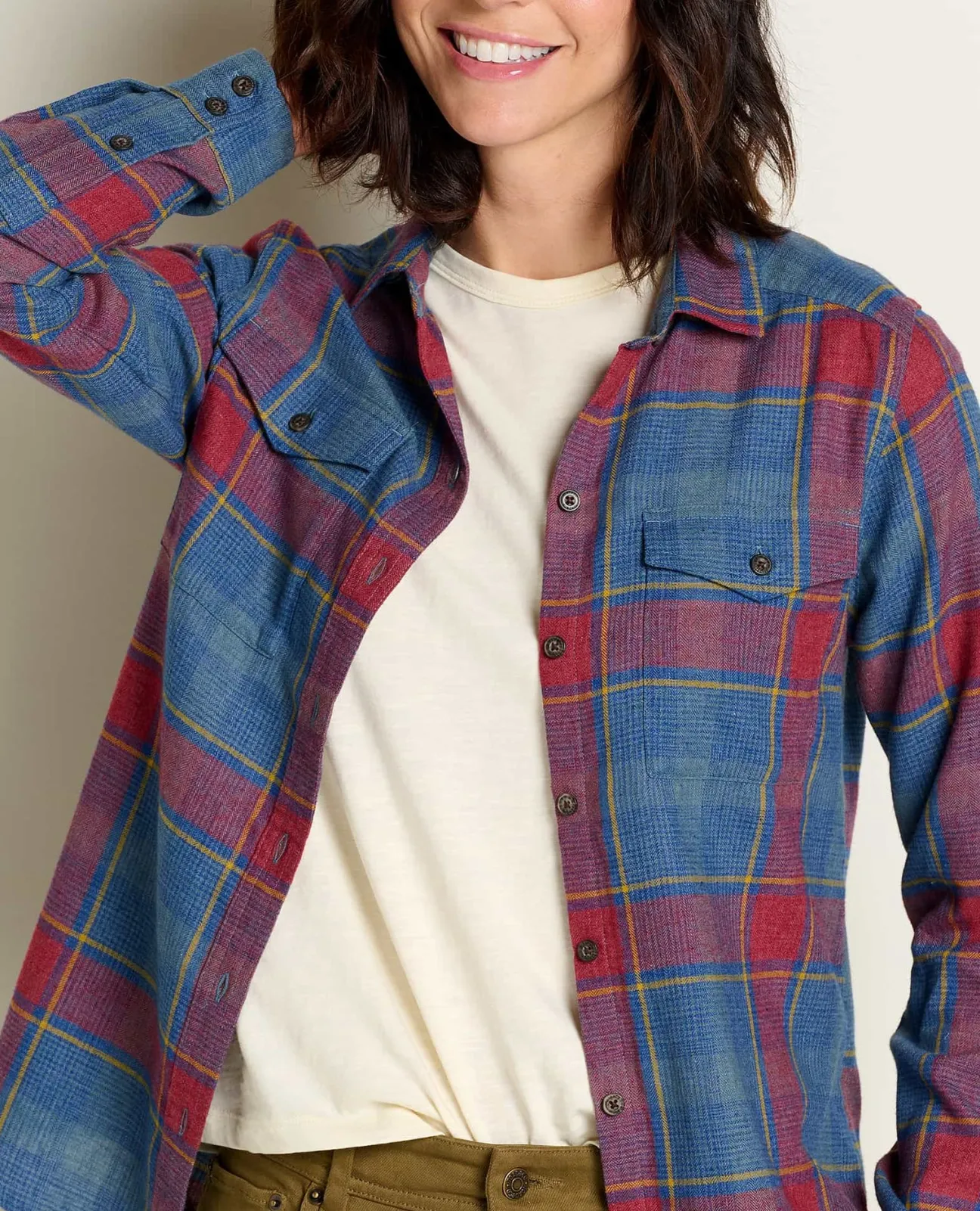 Women Toad&Co Flannels*Re-Form Flannel Shirt