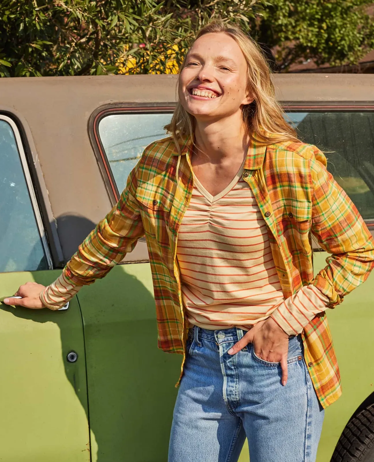 Women Toad&Co Flannels*Re-Form Flannel Shirt