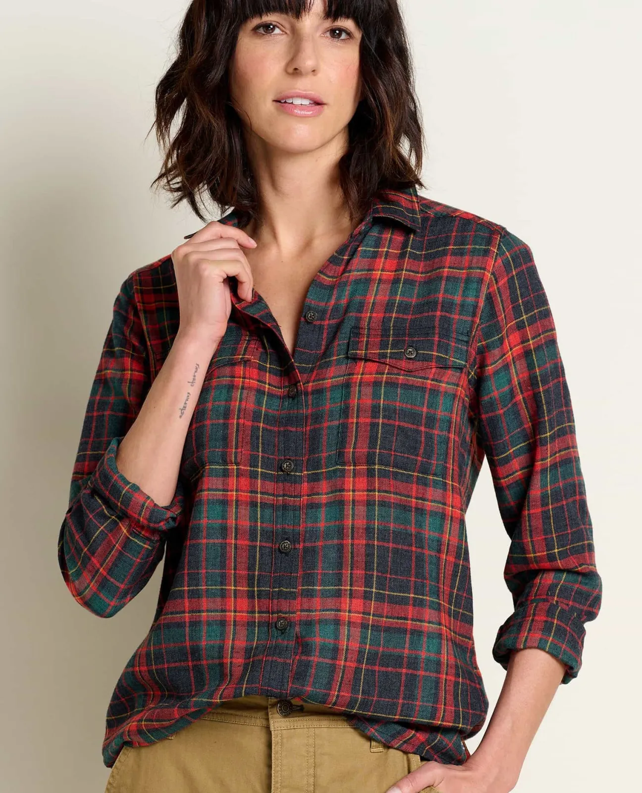 Women Toad&Co Flannels*Re-Form Flannel Shirt