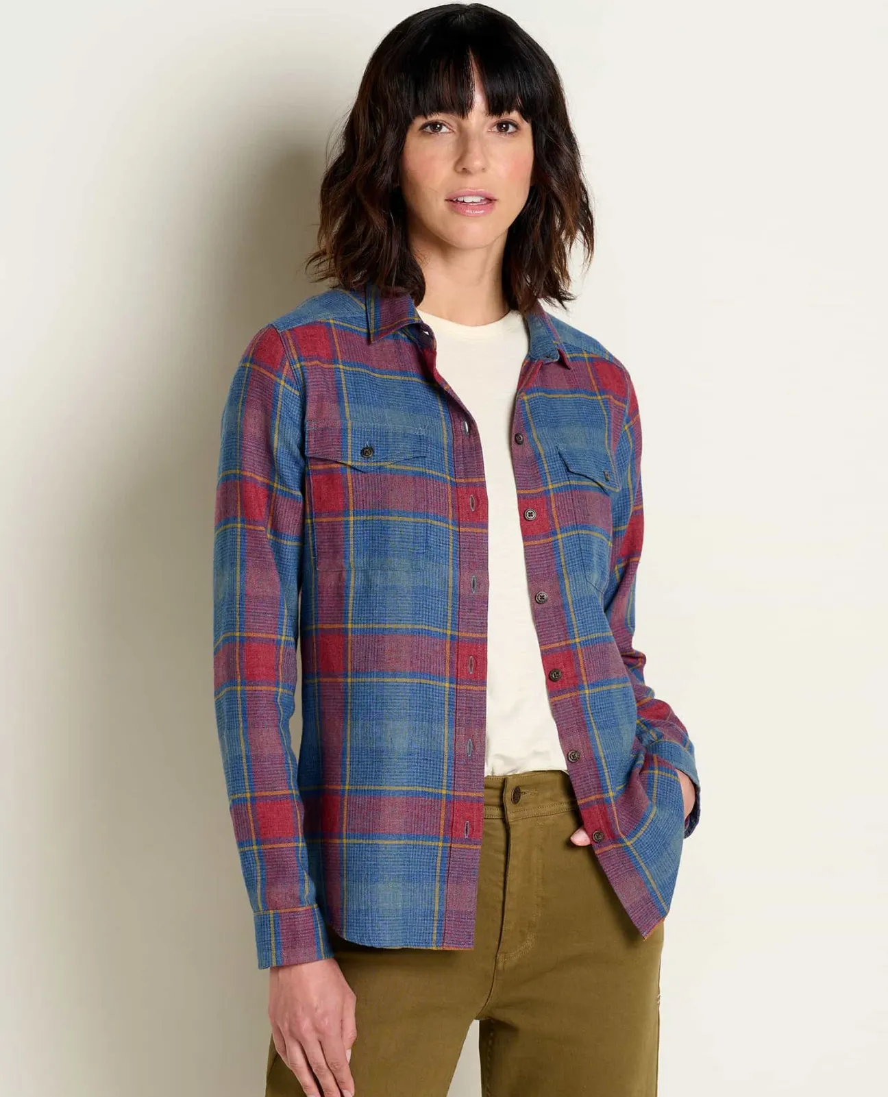 Women Toad&Co Flannels*Re-Form Flannel Shirt