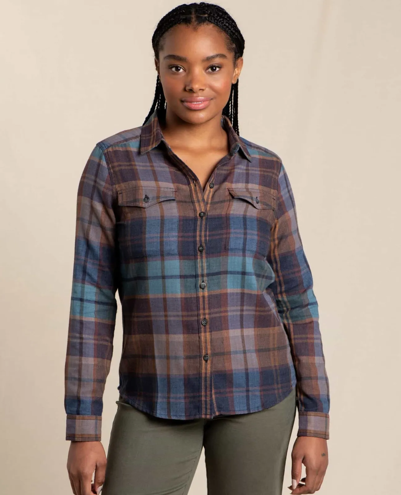Women Toad&Co Flannels*Re-Form Flannel Shirt