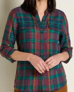 Women Toad&Co Flannels*Re-Form Flannel Shirt