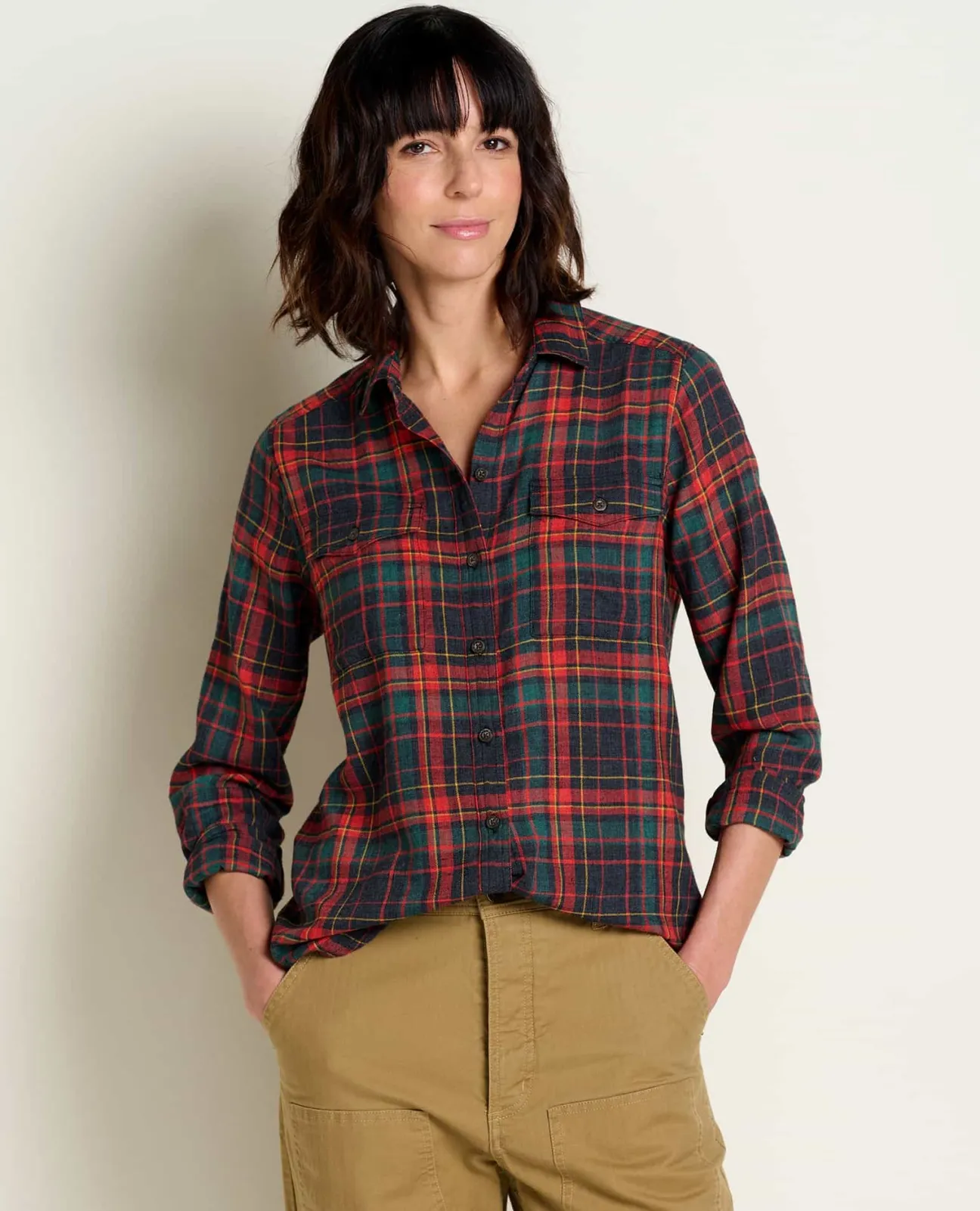 Women Toad&Co Flannels*Re-Form Flannel Shirt