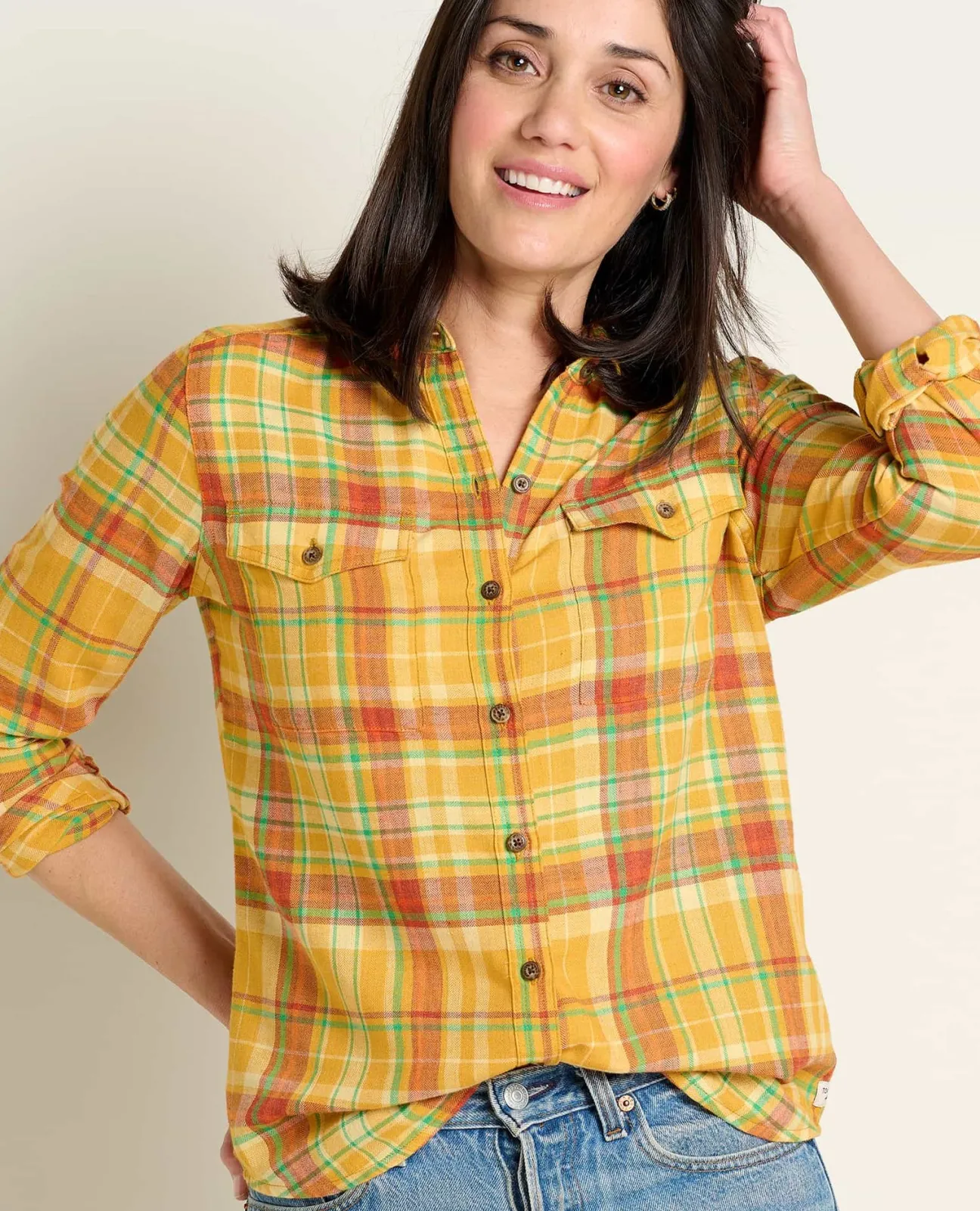 Women Toad&Co Flannels*Re-Form Flannel Shirt