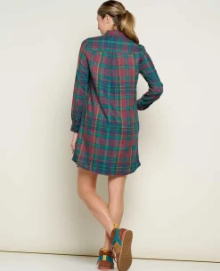 Women Toad&Co Flannels*Re-Form Flannel Shirtdress