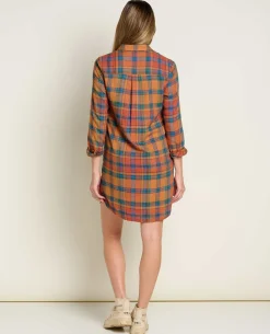 Women Toad&Co Flannels*Re-Form Flannel Shirtdress
