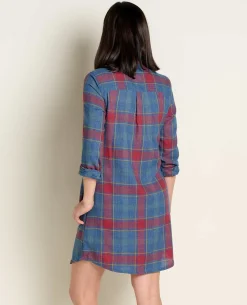 Women Toad&Co Flannels*Re-Form Flannel Shirtdress