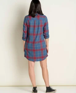 Women Toad&Co Flannels*Re-Form Flannel Shirtdress