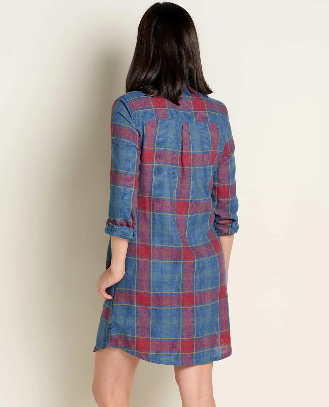 Women Toad&Co Flannels*Re-Form Flannel Shirtdress