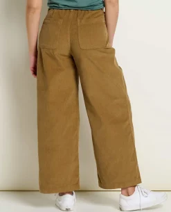 Women Toad&Co Pants*Scouter Cord Pleated Pull On Pant