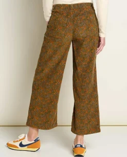 Women Toad&Co Pants*Scouter Cord Pleated Pull On Pant