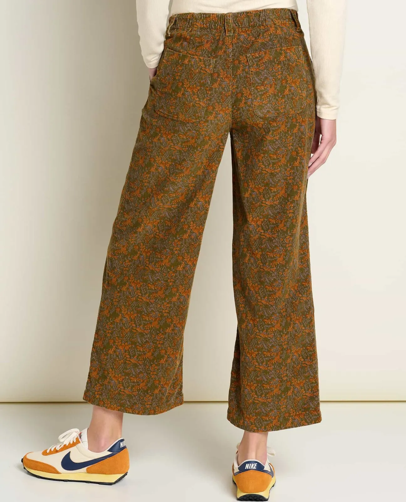 Women Toad&Co Pants*Scouter Cord Pleated Pull On Pant