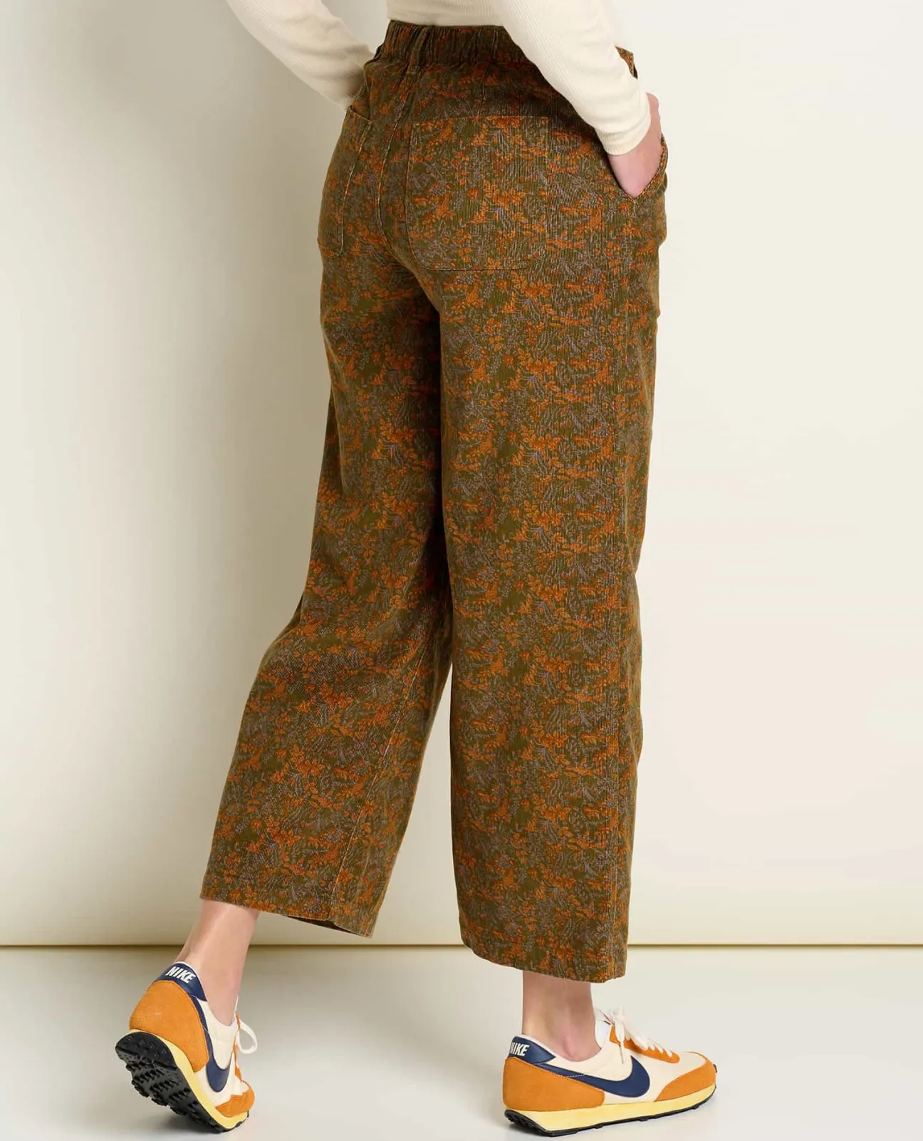 Women Toad&Co Pants*Scouter Cord Pleated Pull On Pant