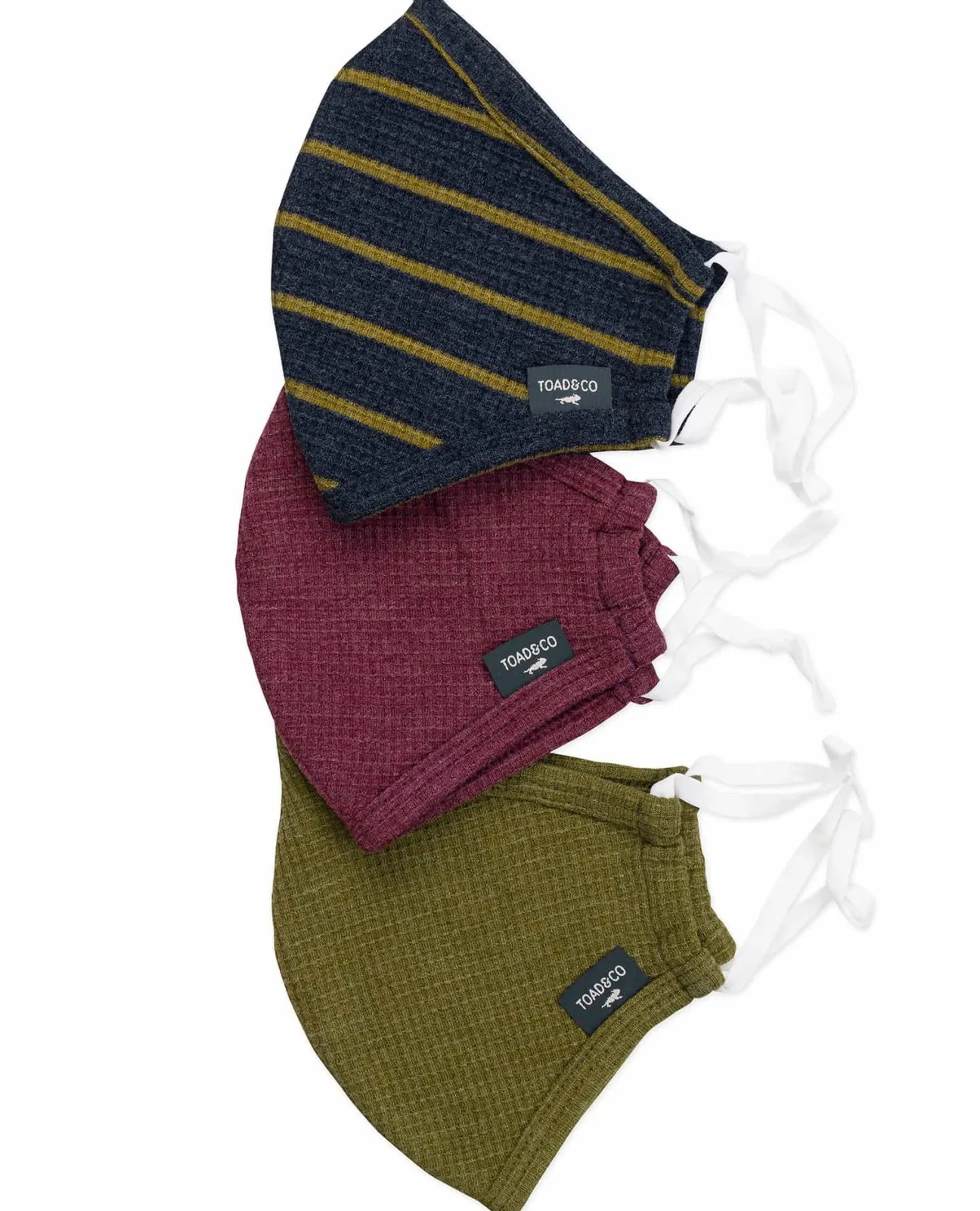 Women Toad&Co Underwear & Accessories*Sustainable Knit Face Mask (Pack Of 3)