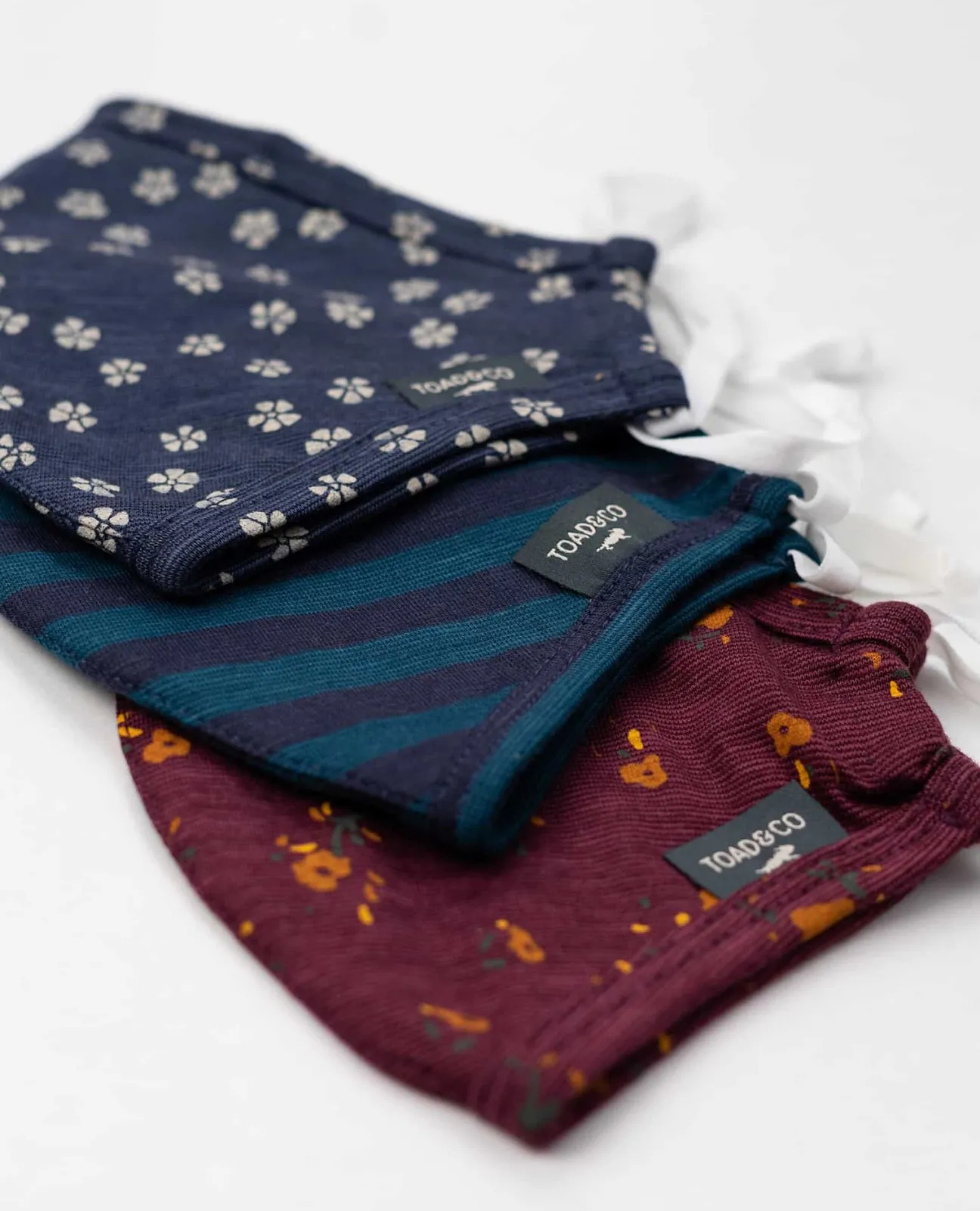 Women Toad&Co Underwear & Accessories*Sustainable Knit Face Mask (Pack Of 3)