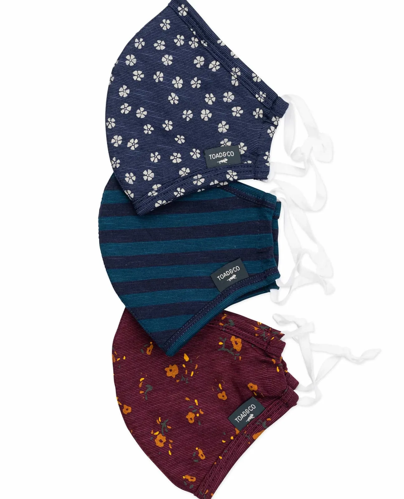 Women Toad&Co Underwear & Accessories*Sustainable Knit Face Mask (Pack Of 3)