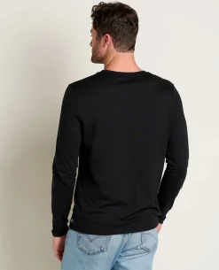 Men Toad&Co T-Shirts*Tempo Long Sleeve Crew