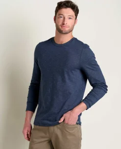 Men Toad&Co Jackets & Layers*Tempo Long Sleeve Crew
