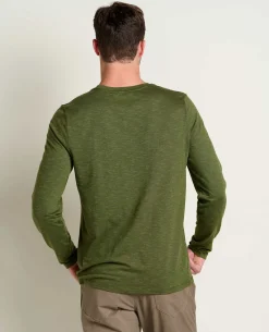 Men Toad&Co T-Shirts*Tempo Long Sleeve Crew