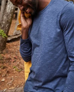Men Toad&Co T-Shirts*Tempo Long Sleeve Crew