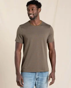 Men Toad&Co Loungewear & Sleep*Tempo Short Sleeve Crew