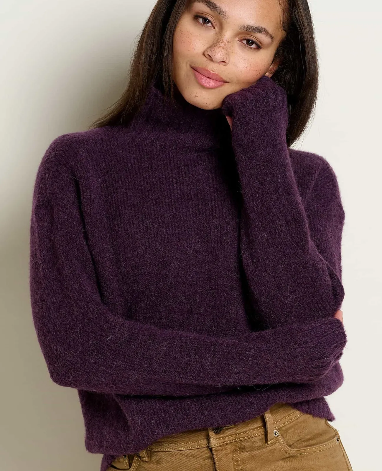 Women Toad&Co Sweaters*Toddy T-Neck Sweater