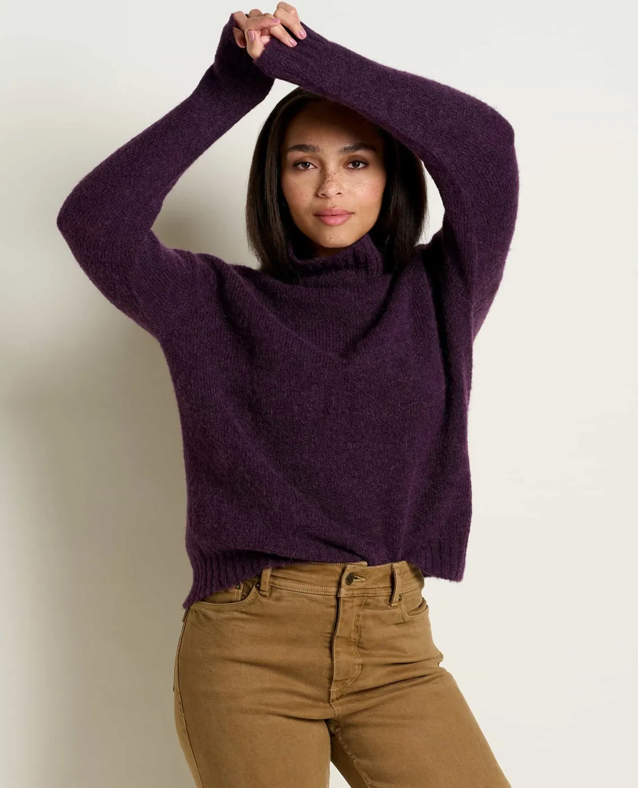 Women Toad&Co Sweaters*Toddy T-Neck Sweater