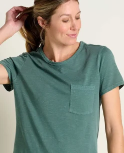 Women Toad&Co Loungewear & Sleep*Women's Primo Short Sleeve Crew