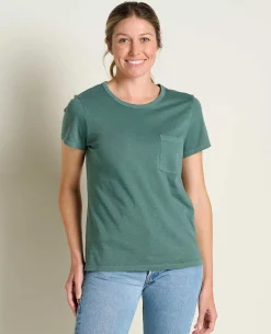 Women Toad&Co Loungewear & Sleep*Women's Primo Short Sleeve Crew