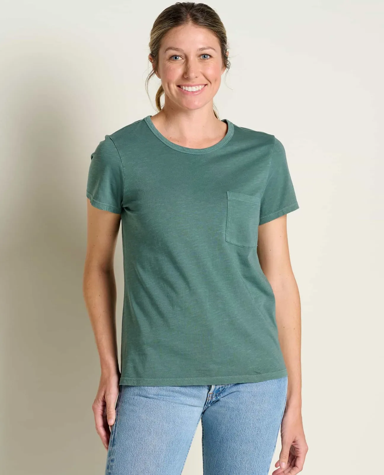 Women Toad&Co Loungewear & Sleep*Women's Primo Short Sleeve Crew