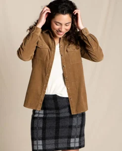 Women Toad&Co Jackets & Layers*Women's Scouter Cord Long Sleeve Shirt